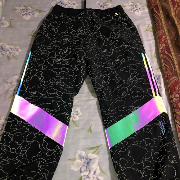 bape x adidas slopetrotter pants 